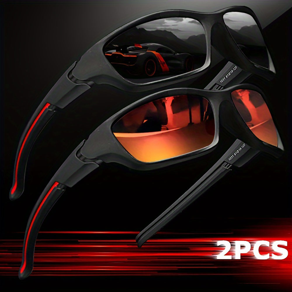 Outdoor Sport Glasses - 1/3pcs Advanced Cool Fantasy Surround Fashion