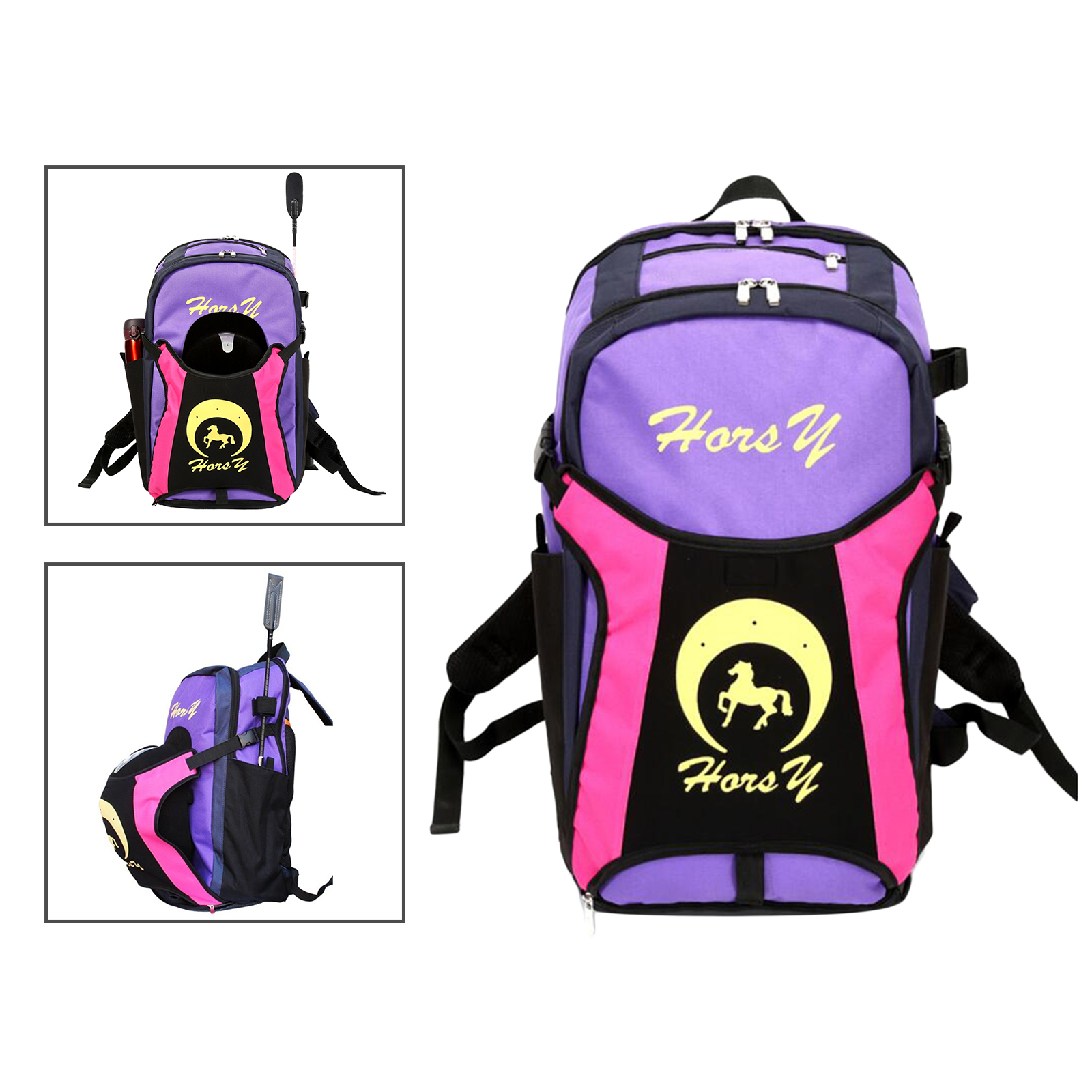 Equestrian Helmet - Equestrian Equipment Backpack Helmet Storage Bags