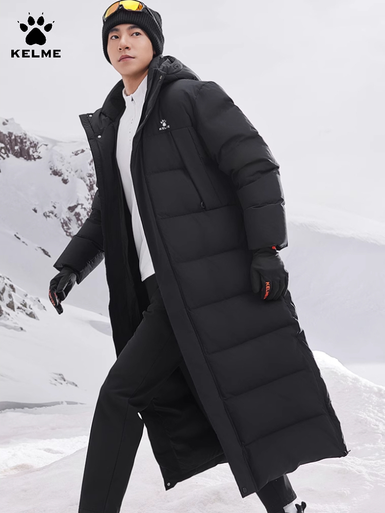 Outdoor Sport Winter Jacket - Kelme Extended Down Jacket 2024 Winter