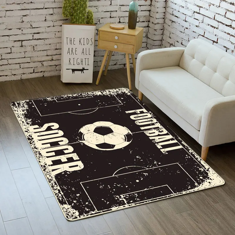 Outdoor Sport Area - Football Carpet Ball Sport Area Rug