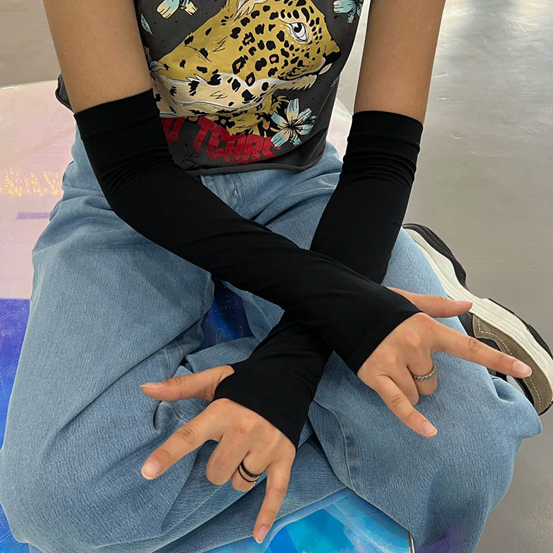 Men Women Long Half Finger Glo - Outdoor Sport Gloves avis et prix