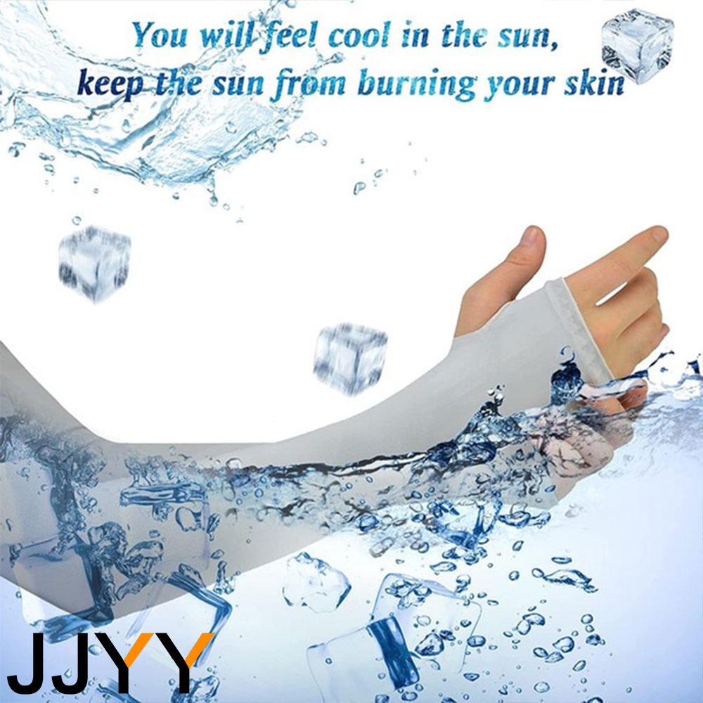 Silk Shawl Sleeve Arm Sunscree - Outdoor Sport Gloves avis et prix