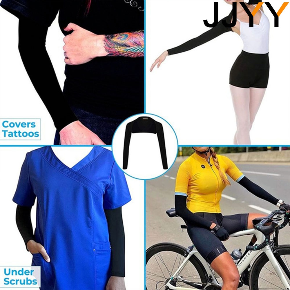 Silk Shawl Sleeve Arm Sunscree - Outdoor Sport Gloves avis et prix