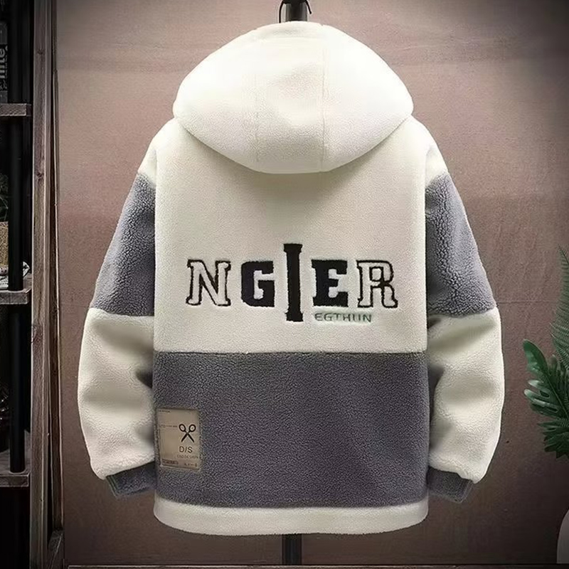 2025 Men's Lamb Wool Jacket Au - Outdoor Sport Winter Jacket avis et prix