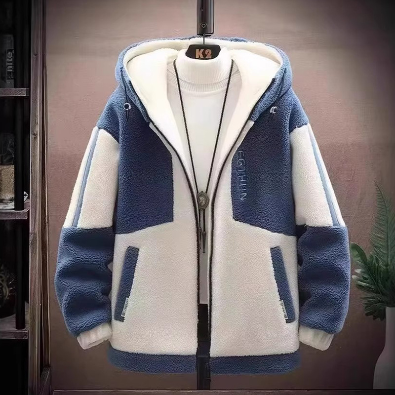 2025 Men's Lamb Wool Jacket Au - Outdoor Sport Winter Jacket avis et prix