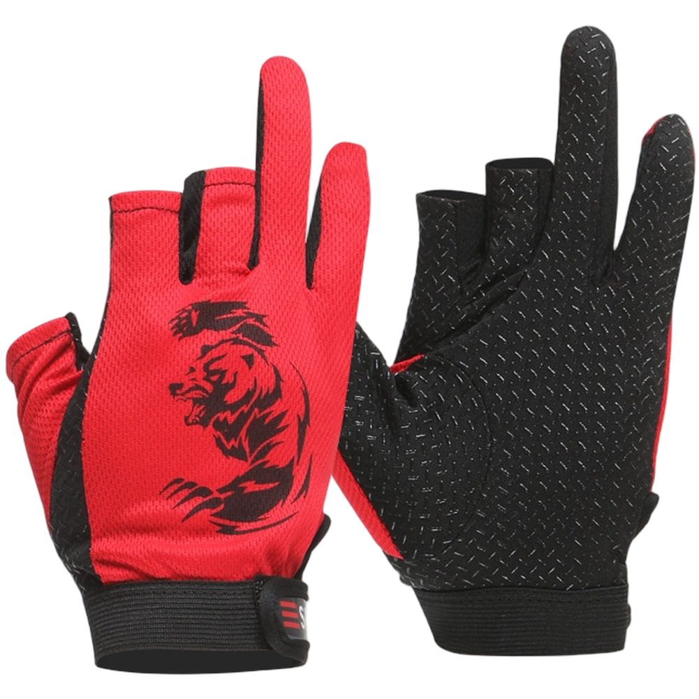 Fishing Gloves 3 Fingers Cut G - Outdoor Sport Gloves avis et prix