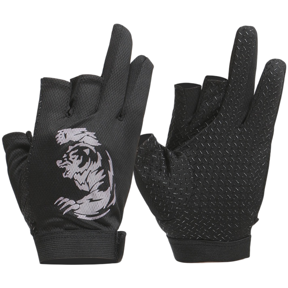 Fishing Gloves 3 Fingers Cut G - Outdoor Sport Gloves avis et prix