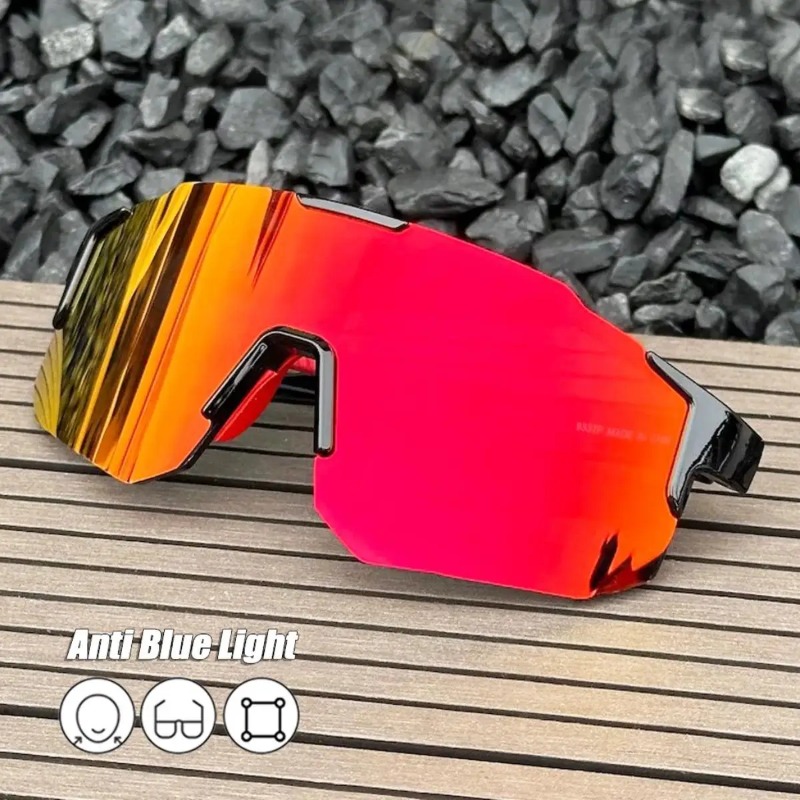 Square Cycling Sunglasses Larg - Outdoor Sport Glasses avis et prix