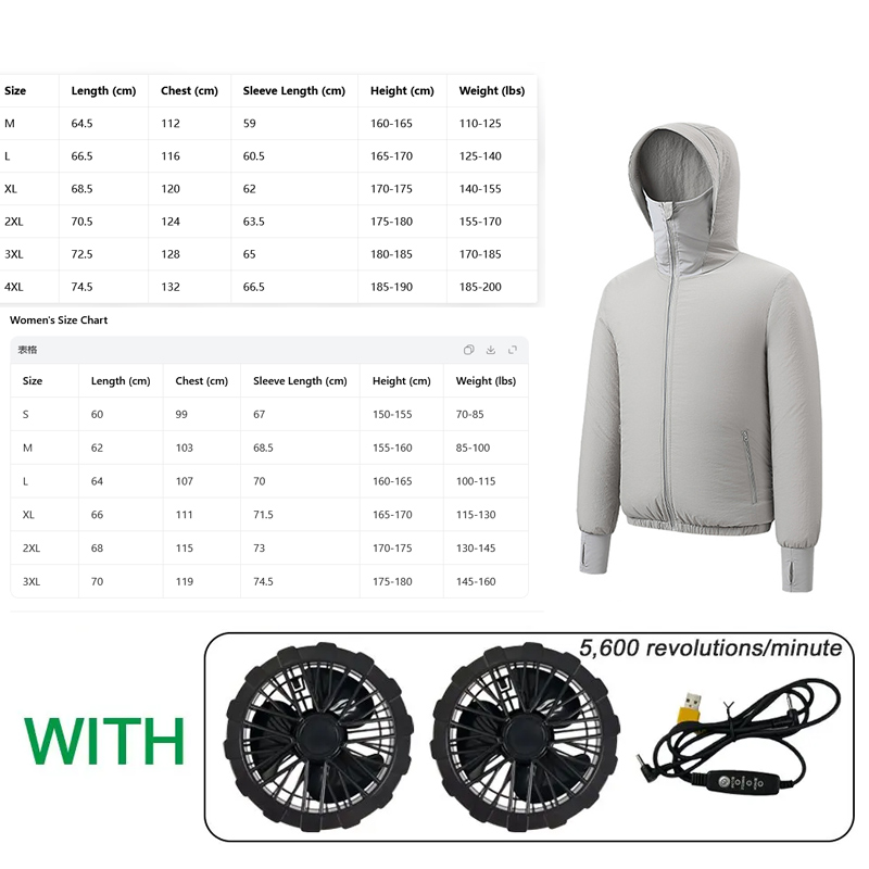 Summer Sport Fan Air Condition - Outdoor Sport Jacket Brand avis et prix