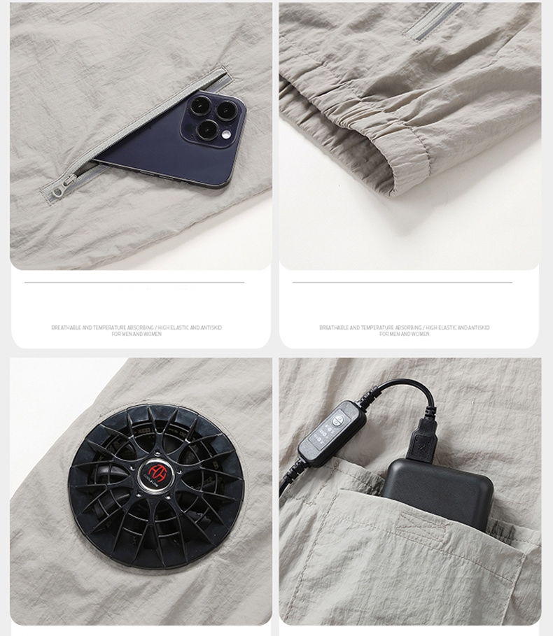 Summer Sport Fan Air Condition - Outdoor Sport Jacket Brand avis et prix