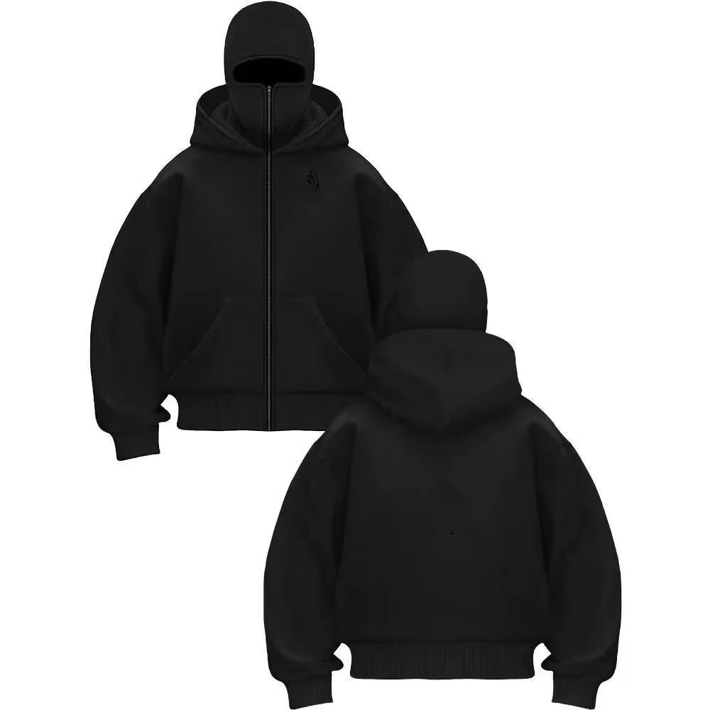 Balaclava Men Zip Hoodie Winte - Outdoor Sport Winter Jacket avis et prix