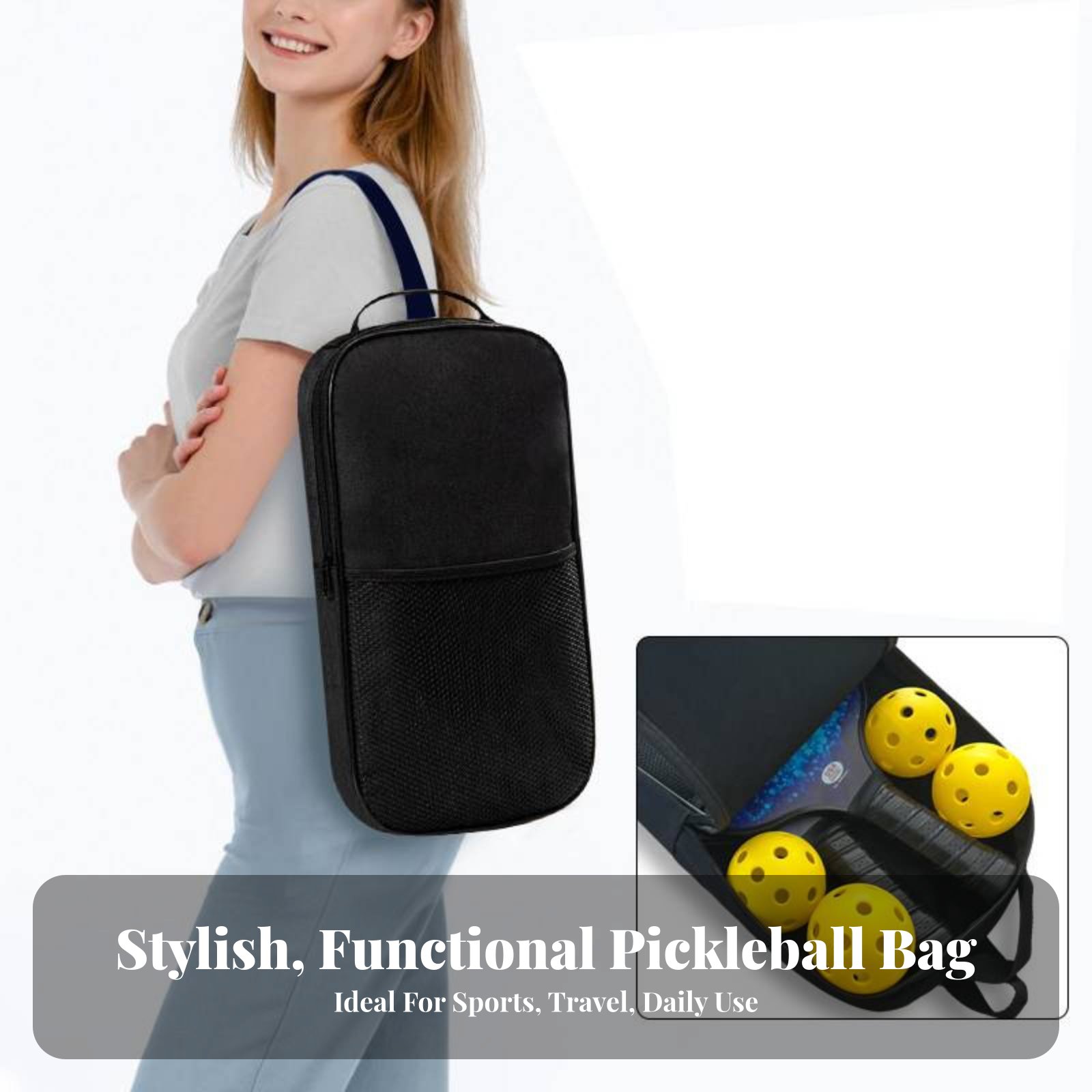 Pickleball Paddle Bag Large Ca - Outdoor Sports Accessories avis et prix