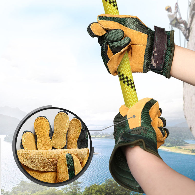 Double-layer Cowhide Gloves Fo - Outdoor Sport Gloves avis et prix