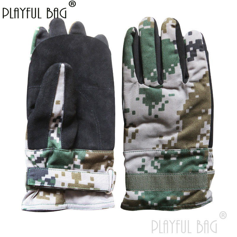 Double-layer Cowhide Gloves Fo - Outdoor Sport Gloves avis et prix