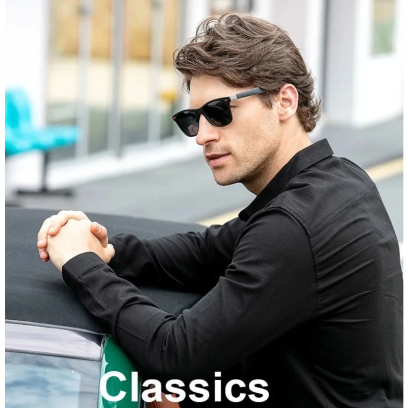 Classic Retro PC Frame Sunglas - Outdoor Sport Glasses avis et prix