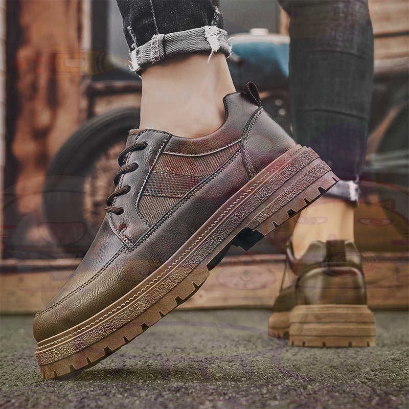 Dark Natural Leather Fashion T - Outdoor Sport Uk avis et prix