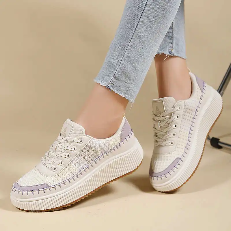 Brown Shoes Woman Flats Autumn - Outdoor Sport Uk avis et prix