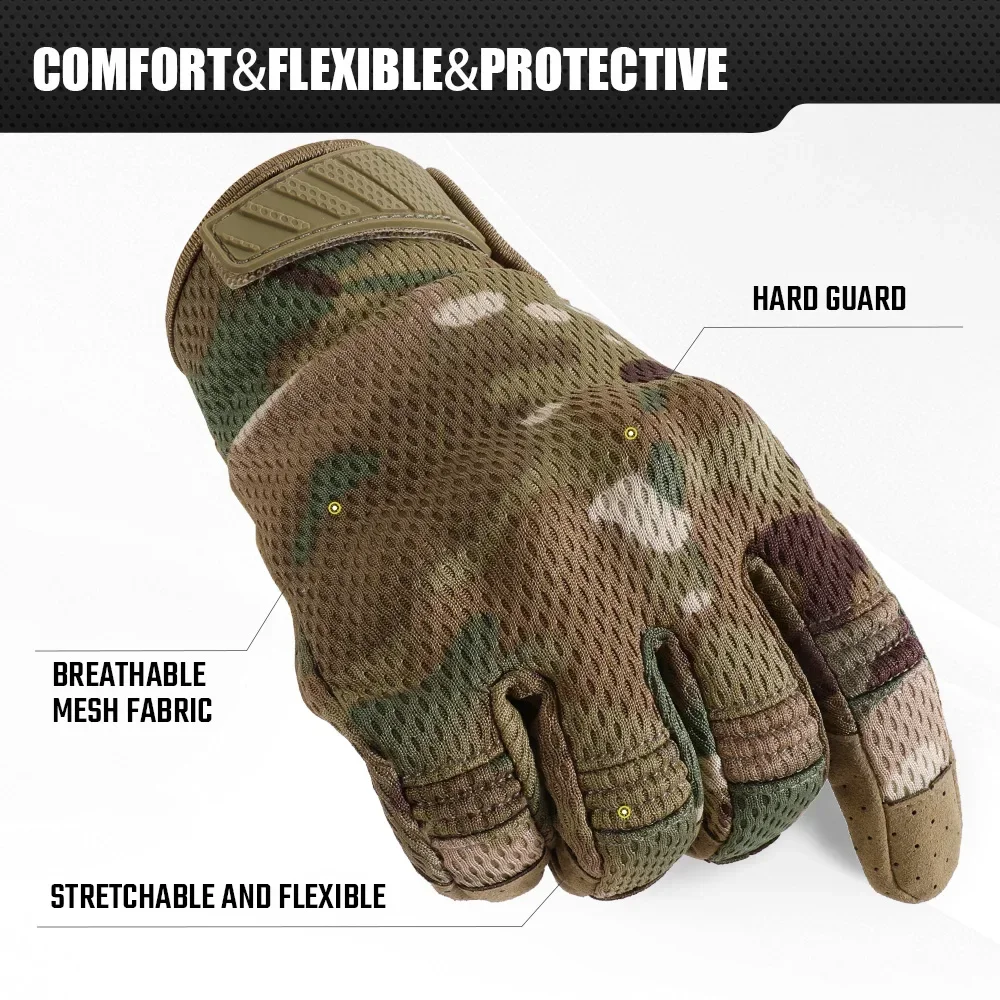 Camo Touch Screen Tactical Glo - Outdoor Sport Gloves avis et prix