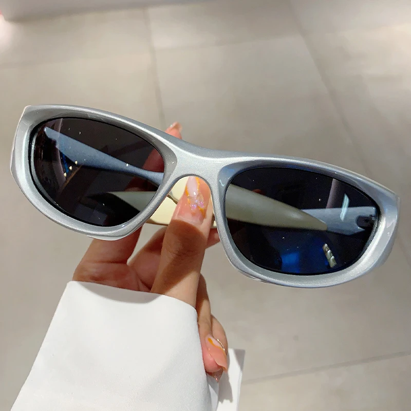 Y2K Punk Sunglasses Men New Ou - Outdoor Sports Accessories avis et prix