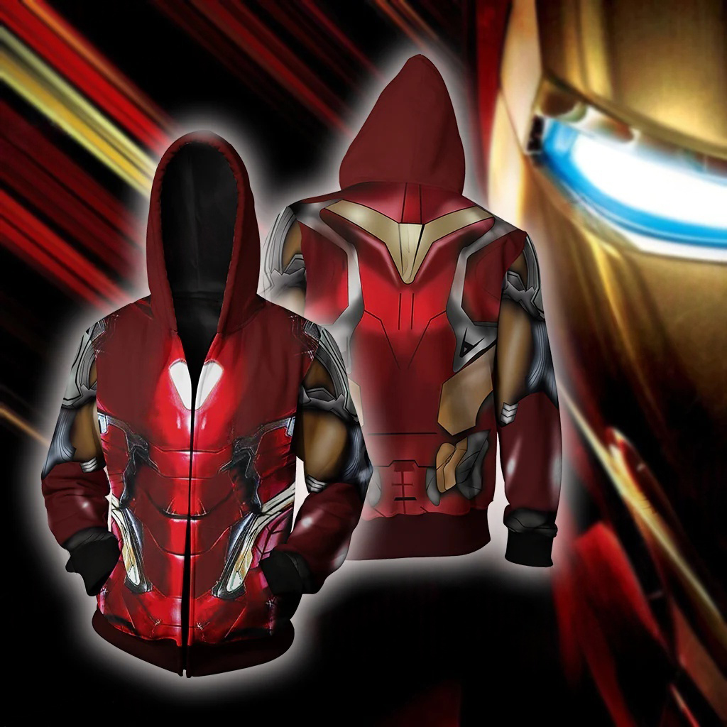 Marvel Iron Man 3D Role Playin - Outdoor Sport Winter Jacket avis et prix