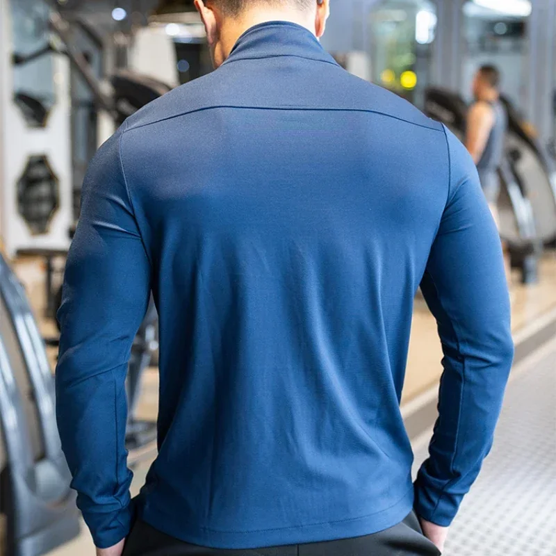 Mens Gym Fitness Shirts Tops H - Outdoor Sport Jacket avis et prix