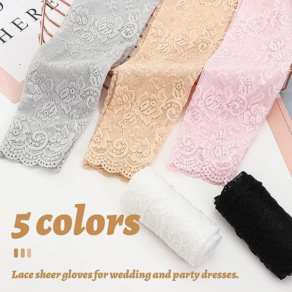 New 1Pair Sexy Lace Hollow-Out - Outdoor Sport Gloves avis et prix