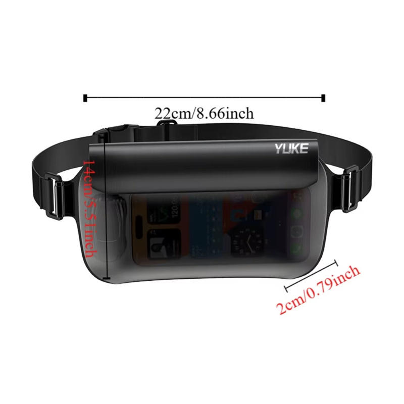 1PC Waterproof Waist Belt Bag  - Outdoor Sports Accessories avis et prix
