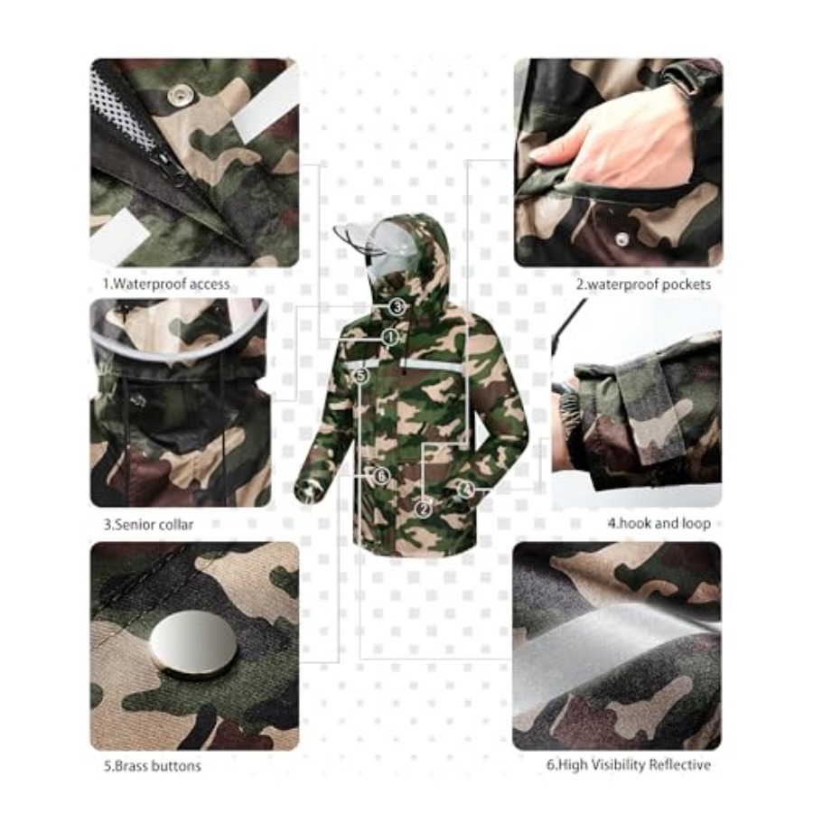 iCreek Rain Suit Waterproof Ja - Outdoor Sport Jacket avis et prix