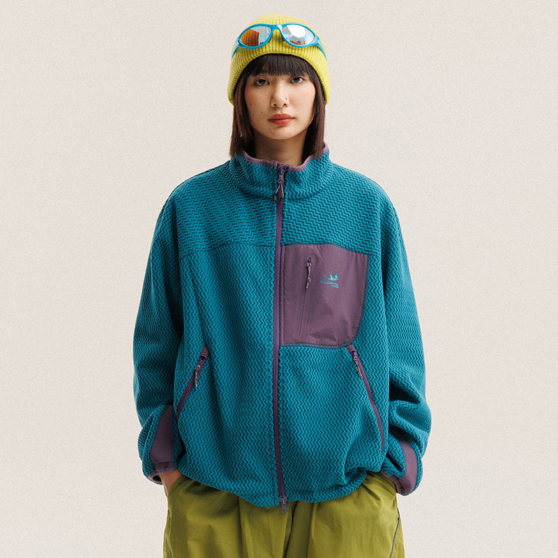 Autumn Winter Polar Fleece Wav - Outdoor Sport Winter Jacket avis et prix