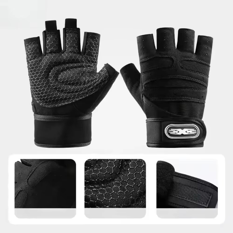 Fitness Half Finger Gloves Men - Outdoor Sport Bar avis et prix