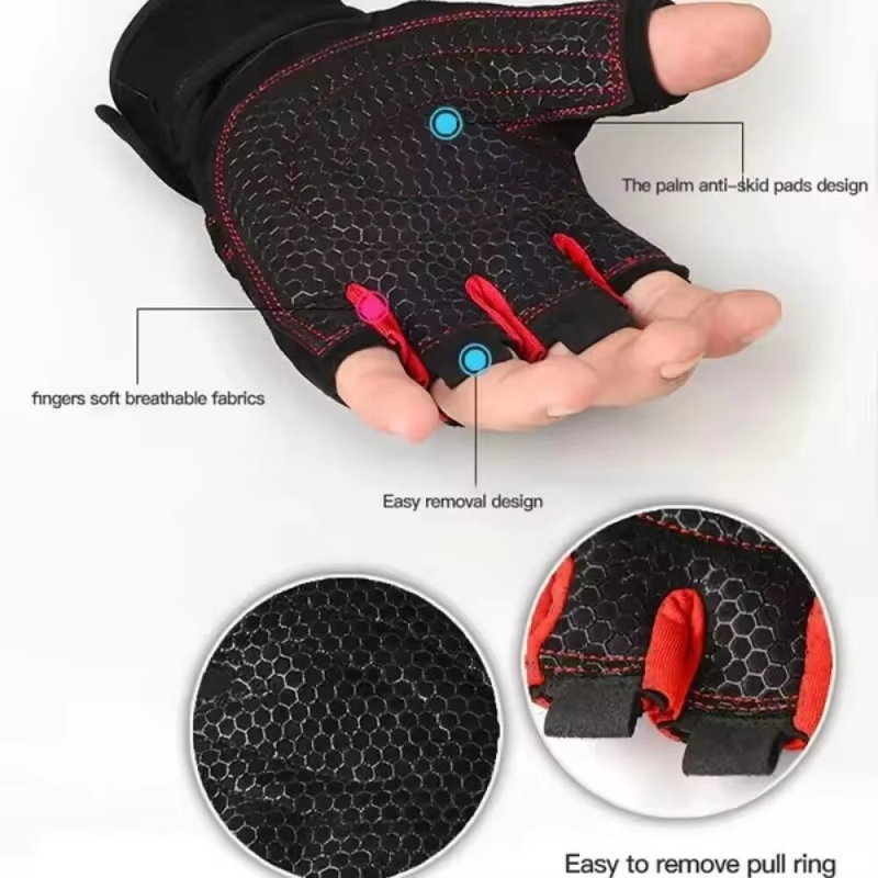 Fitness Half Finger Gloves Men - Outdoor Sport Bar avis et prix