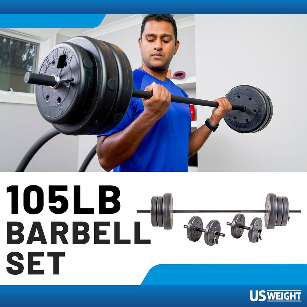 105 Pound Adjustable Weight Se - Outdoor Sport Bar avis et prix