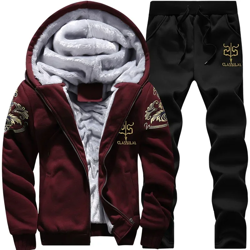Autumn Winter Men's Sports Set - Outdoor Sport Winter Jacket avis et prix