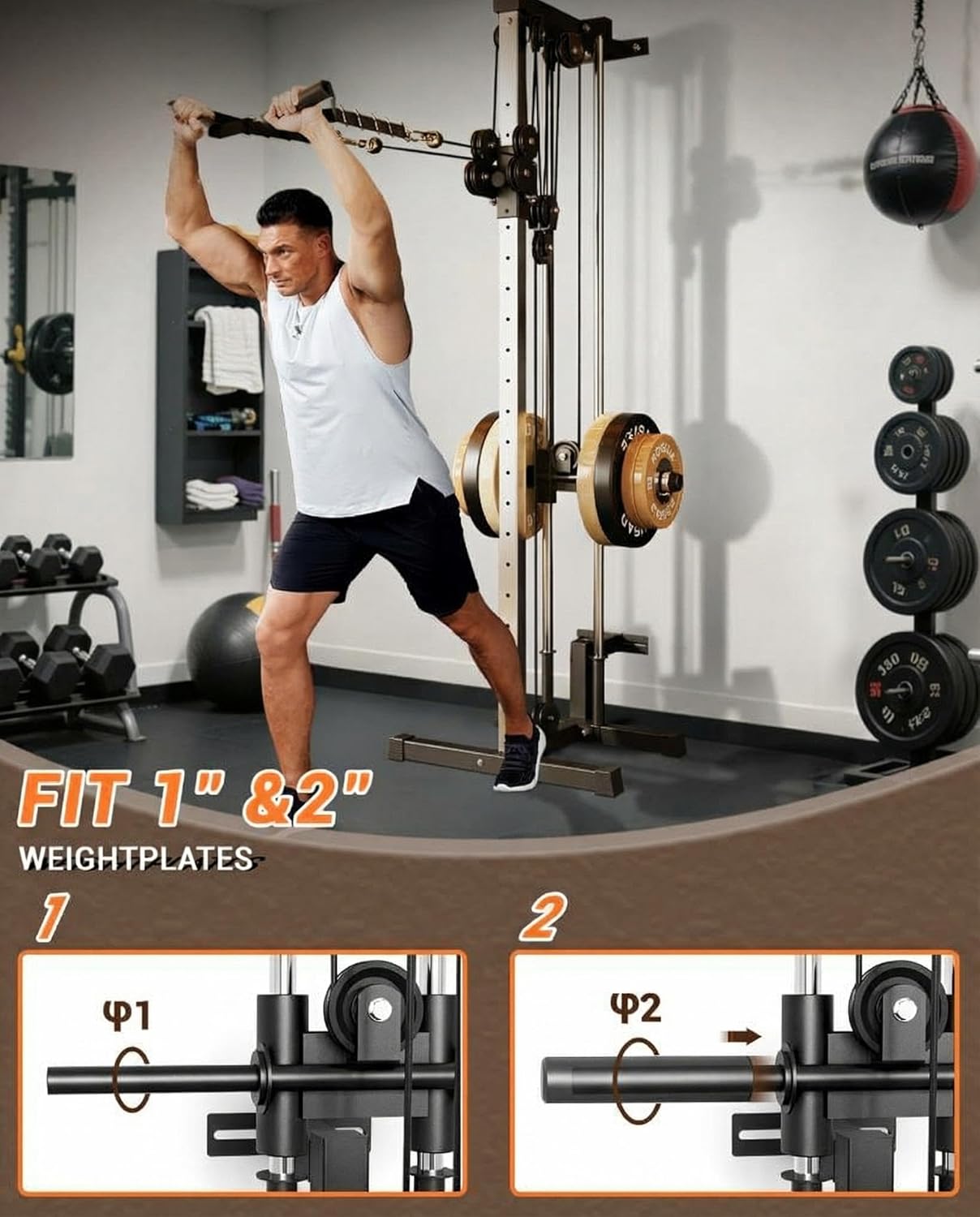 Wall Mount Cable Station Dual  - Outdoor Sport Bar avis et prix