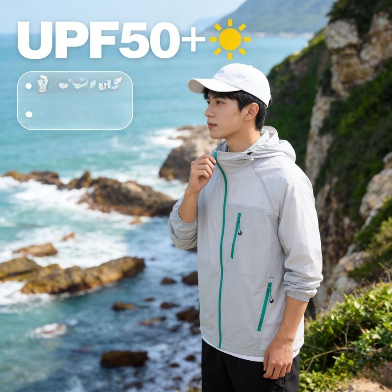 UPF50+ Summer Outdoor Quick Dr - Outdoor Sport Jacket avis et prix