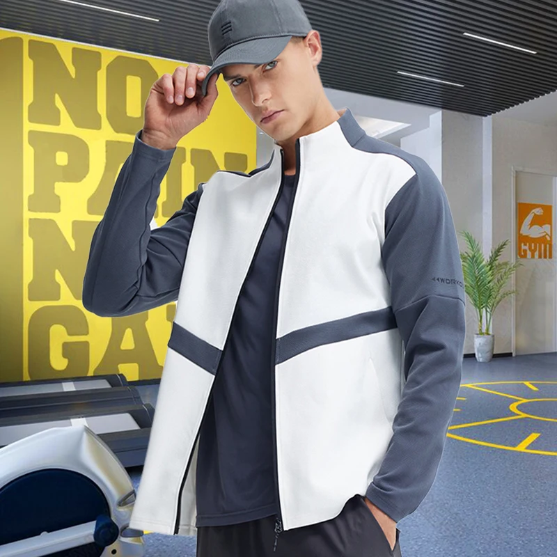 Gym Sport Hoodies for Men Fitn - Outdoor Sport Jacket Brand avis et prix