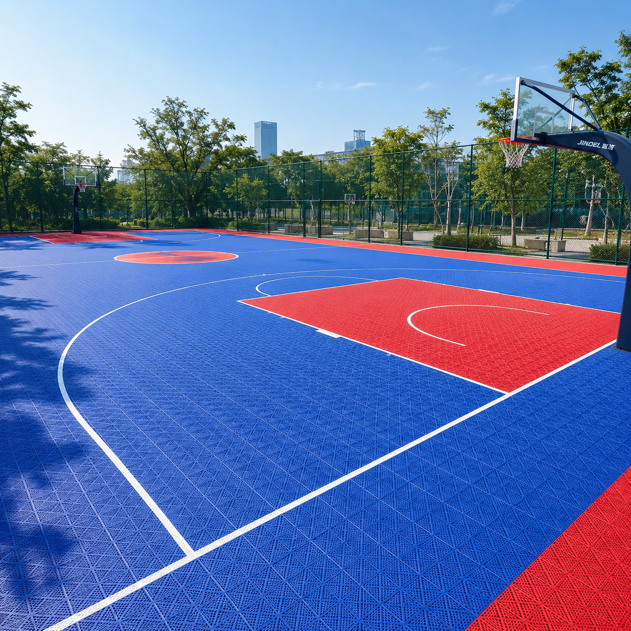 Intelligent pp Interlocking Po - Outdoor Sport Floor Tiles avis et prix