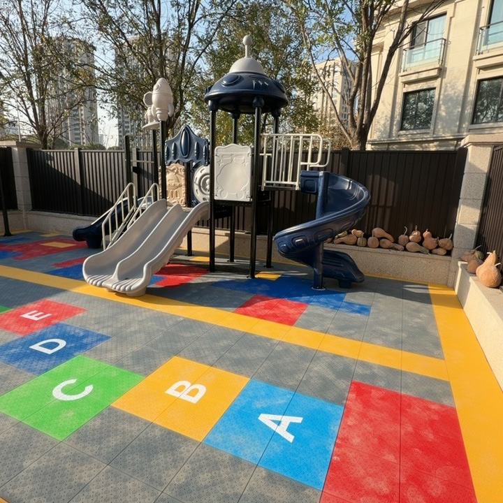 Professional Interlocking PP M - Outdoor Sport Floor Tiles avis et prix