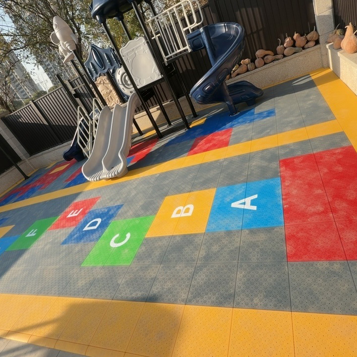 Professional Interlocking PP M - Outdoor Sport Floor Tiles avis et prix