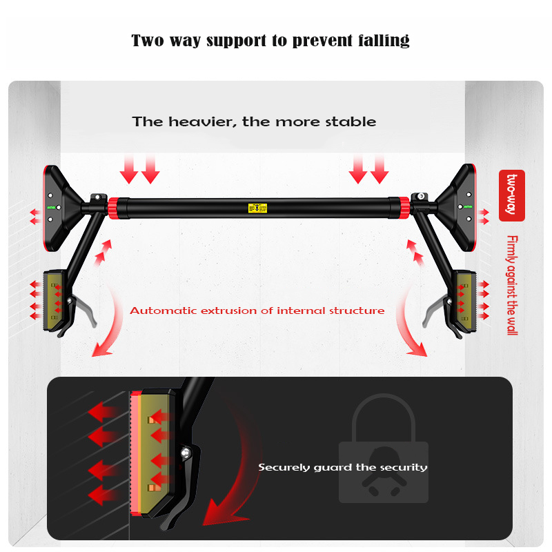 Horizontal Wall Pull-up Bar, E - Outdoor Sport Bar avis et prix