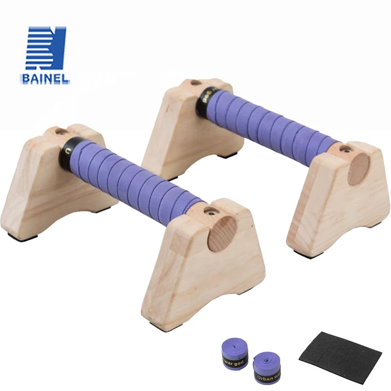 Wooden Push-up Stand Non-SlipP - Outdoor Sport Bar avis et prix