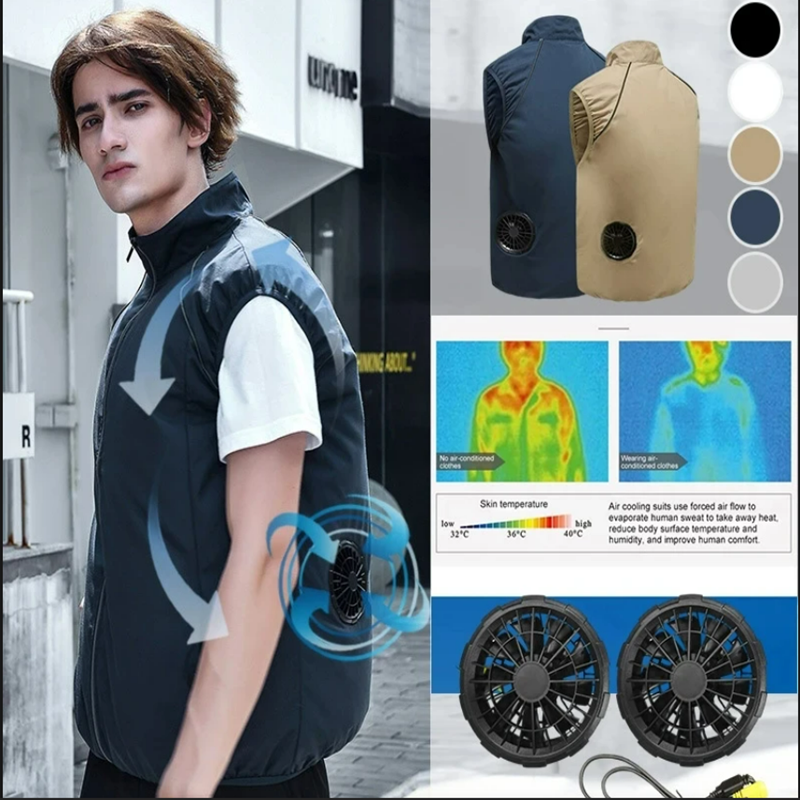 Summer Sport Fan Air Condition - Outdoor Sport Jacket Brand avis et prix