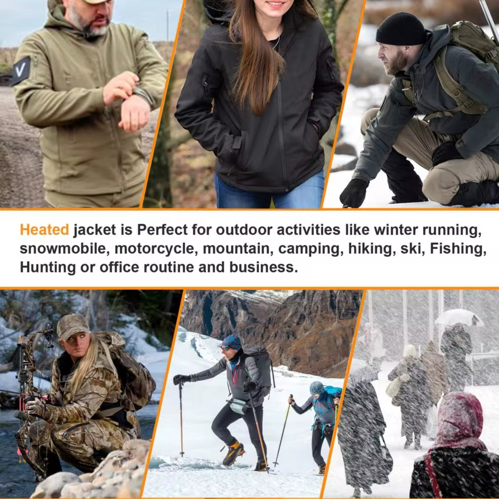Winter Ski Heating Jacket 7 Ar - Outdoor Sport Area avis et prix