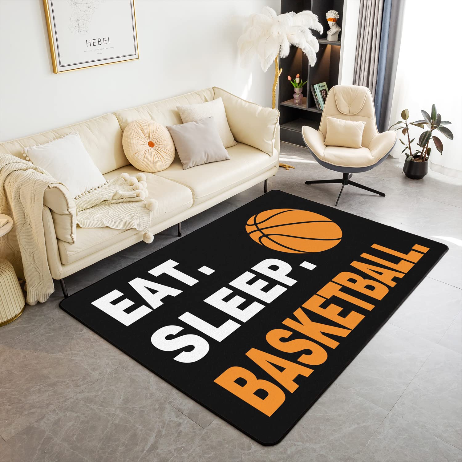 Basketball Carpet Dunk Graphic - Outdoor Sport Area avis et prix