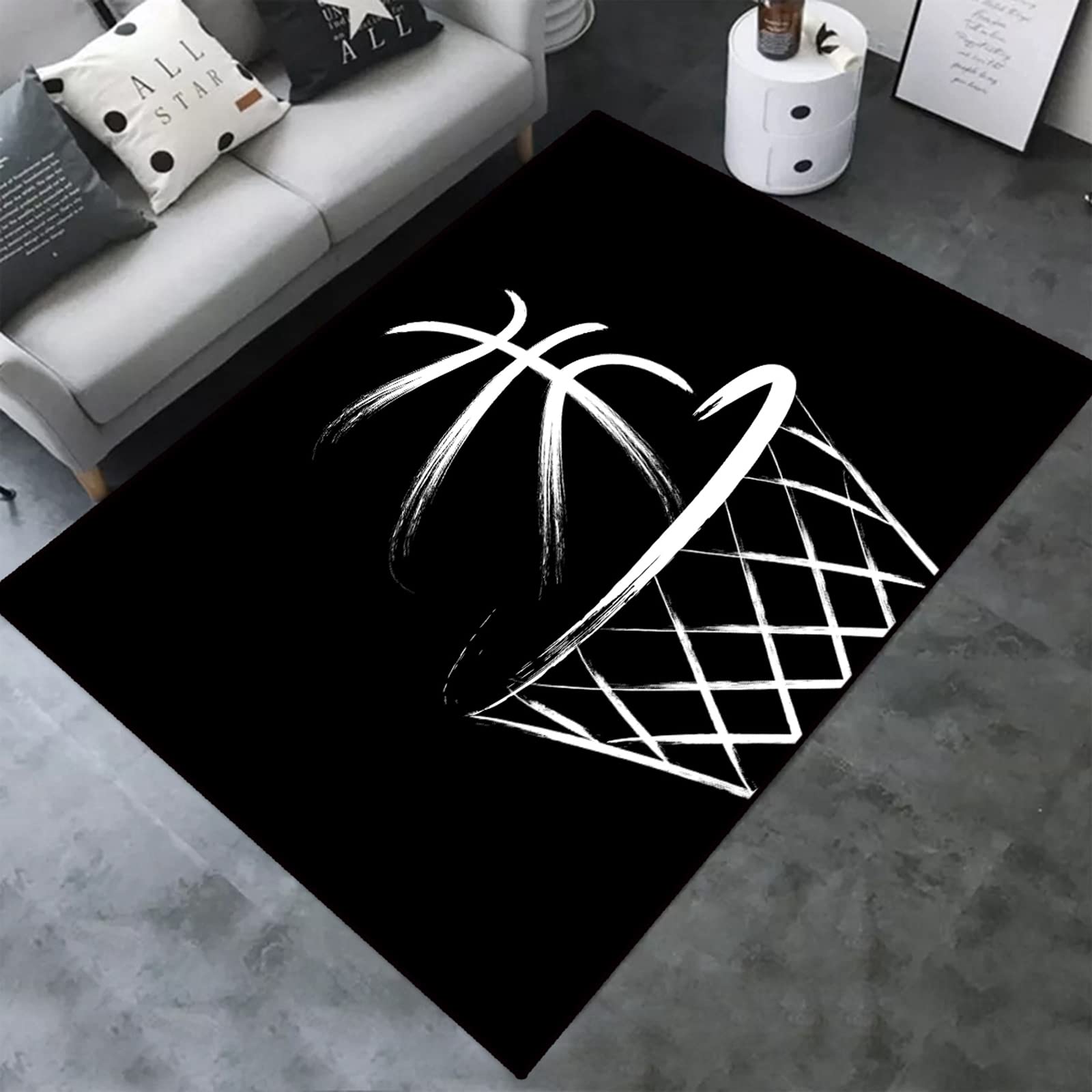 Basketball Carpet Dunk Graphic - Outdoor Sport Area avis et prix